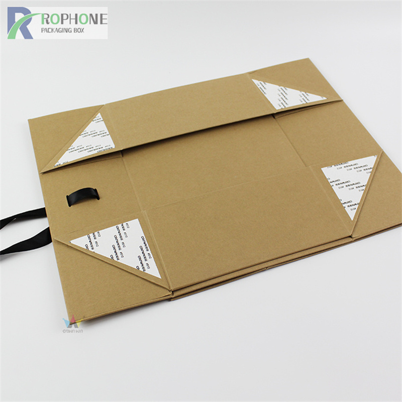 Kraft Flat Pack Gift Box: Revolusi Kemasan Ramah Lingkungan Reshaping Gifting lan Eceran