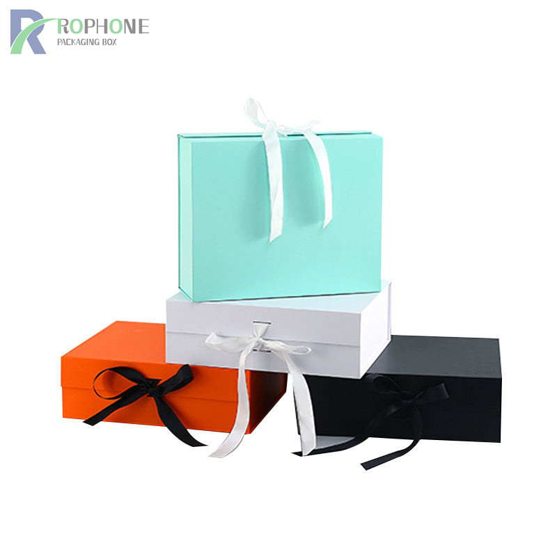 Kothak hadiah Flat Pack kanthi lids